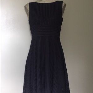 Knee Length Blue Dress